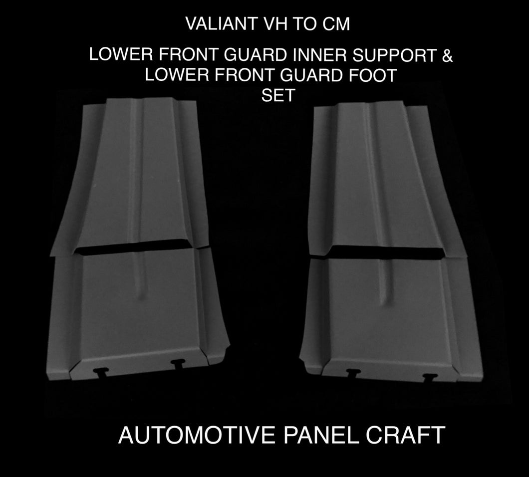 MADE TO FIT VALIANT VH TO CM LOWER FRONT GUARD INNER SUPPORT & LOWER FRONT GUARD FOOT SET