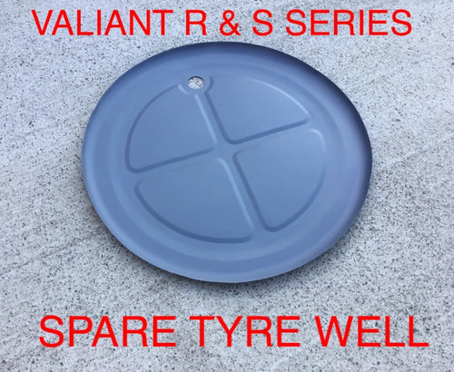 FITS VALIANT R &S SERIES SPARE WHEEL WELL