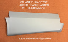 FITS VALIANT VH HARDTOP LOWER REAR QUARTER WITH EXTRA 50 MM