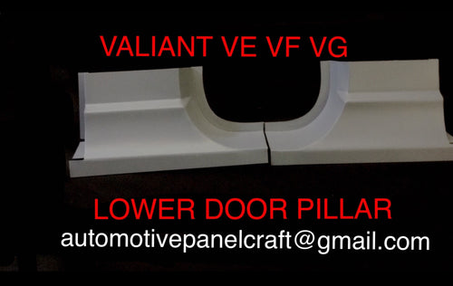 MADE TO FIT VALIANT VF VG HARDTOP  DOOR PILLAR