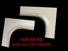 FITS FORD SEDAN  XC AND XA XB TOP  OF BOOT GUTTER CORNERS EXTRA LARGE