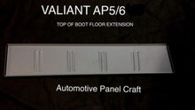 MADE TO FIT VALIANT AP5/6 VC TOP OF BOOT FLOOR EXTENSION