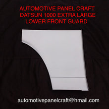 SUITS A DATSUN 1000 EXTRA LARGE LOWER FRONT GUARD