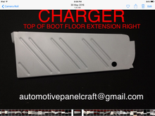 MADE TO FIT VALIANT CHARGER TOP OF BOOT FLOOR EXTENSION RUST REPAIR PANEL