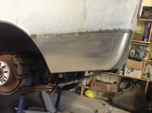 SUITS A DATSUN 1000  WAGON LOWER REAR QUARTER