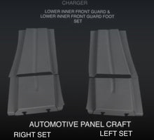 FITS VALIANT CHARGER LOWER FRONT GUARD INNER SUPPORT & LOWER FRONT GUARD FOOT SET
