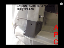 DATSUN ROADSTER DOOR PILLAR HINGE