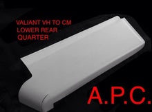 FITS VALIANT CHARGER LOWER REAR QUARTER PANEL