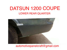 SUITS A DATSUN 1200 COUPE LOWER REAR QUARTER