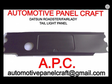 DATSUN ROADSTER TAIL LAMP PANEL