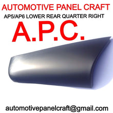 MADE TO FIT VALIANT AP5/ AP6 LOWER REAR QUARTER PANEL